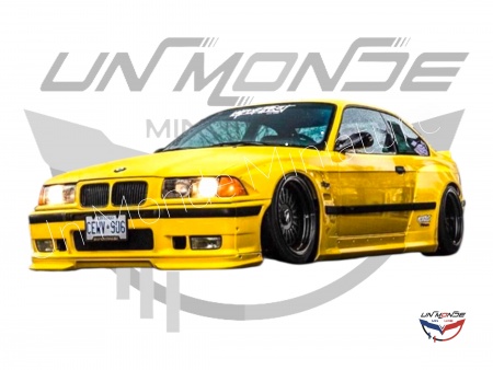 BMW M3Coupe Pandem 1990 Sun Yellow