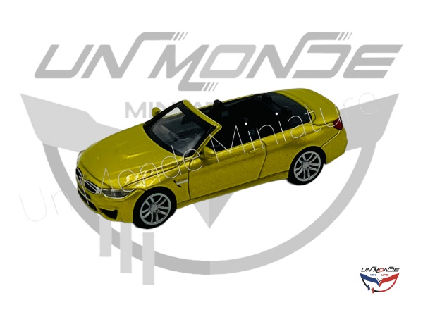 BMW M4 Cabriolet 2015 Yellow Metallic