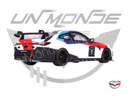 BMW M4 GT4 2022 White Presentation