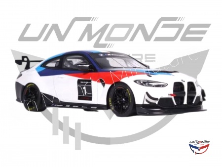 BMW M4 GT4 2022 White Presentation