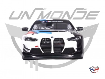 BMW M4 GT4 2022 White Presentation