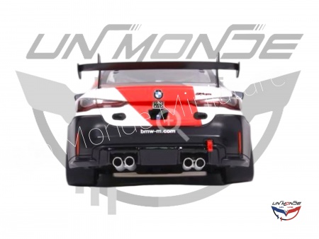 BMW M4 GT4 2022 White Presentation