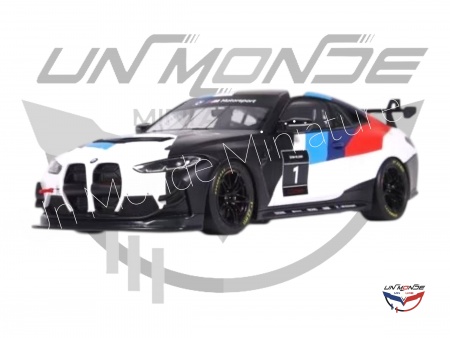 BMW M4 GT4 2022 White Presentation