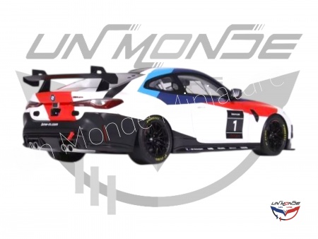 BMW M4 GT4 2022 White Presentation