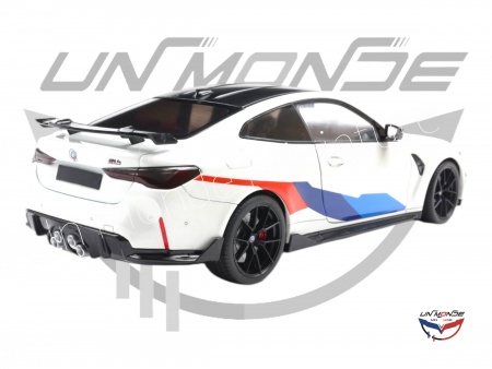 BMW M4 Performance Parts 2025 White and M Deco