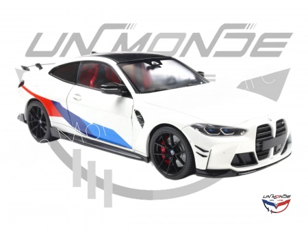 BMW M4 Performance Parts 2025 White and M Deco
