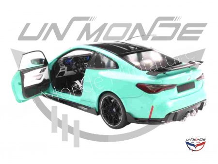 BMW M4 Performance Parts Solido Works 2025 Turquoise