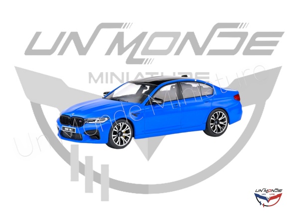 BMW M5 F19 Competition 2022 Blue