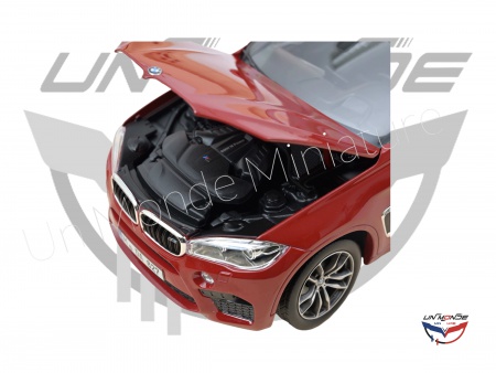 BMW X6M 2015 Red metallic