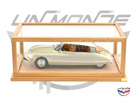 Boîte Vitrine En Verre et Chêne FSC