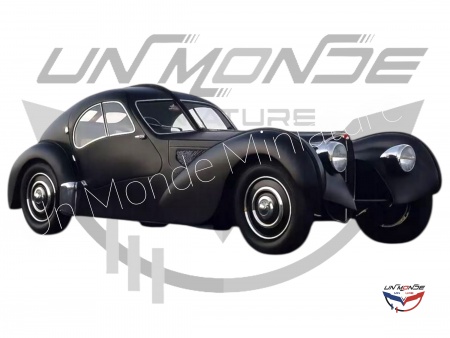Bugatti Type 57 SC Atlantic 1937 Noir