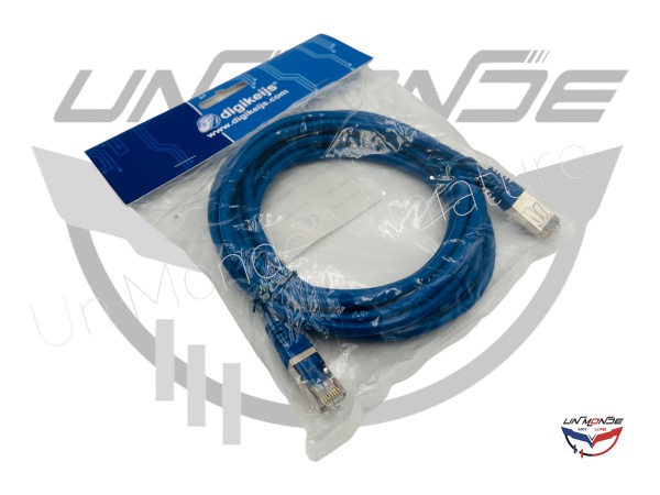 Cable STP 3 mtres Blue