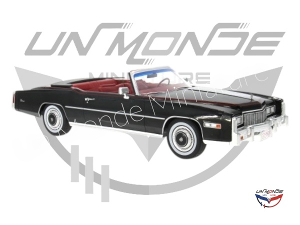 Cadillac Eldorado Convertible Noir 1976