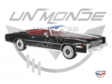 Cadillac Eldorado Convertible Noir 1976