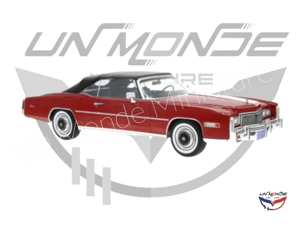 Cadillac Eldorado Convertible Red Metallic