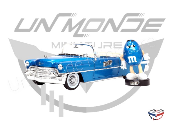 Cadillac Eldorado With M&M\'s Blue Figure 1956