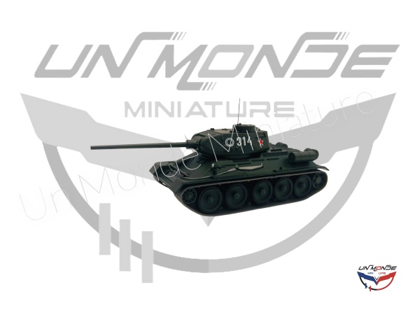Char T34-85 55me Brigade Arme Allemagne 1945