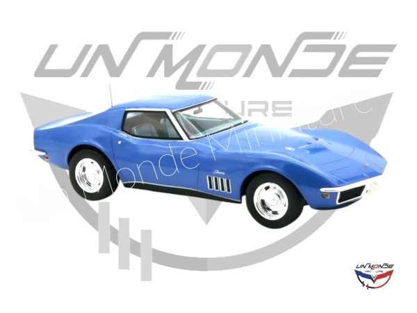 Chevrolet Corvette Coupe 1969 Le Mans Blue Metallic