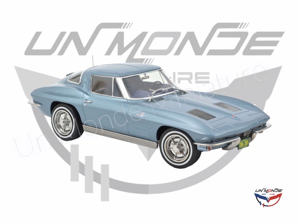 Chevrolet Corvette Sting Ray 1963 metallic Light Blue