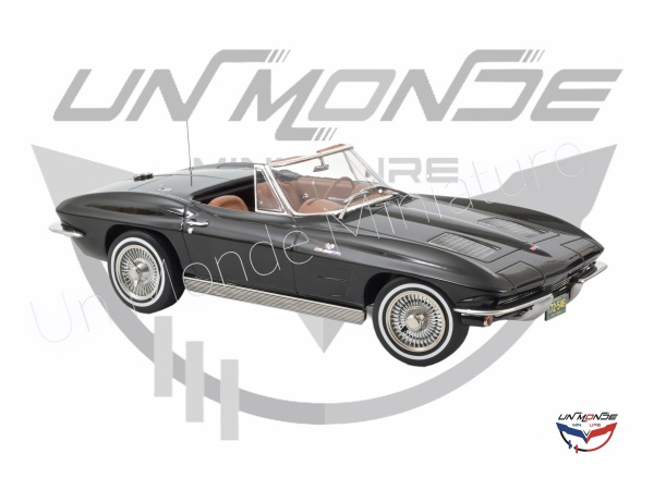 Chevrolet Corvette Sting Ray Cabriolet 1963 Black