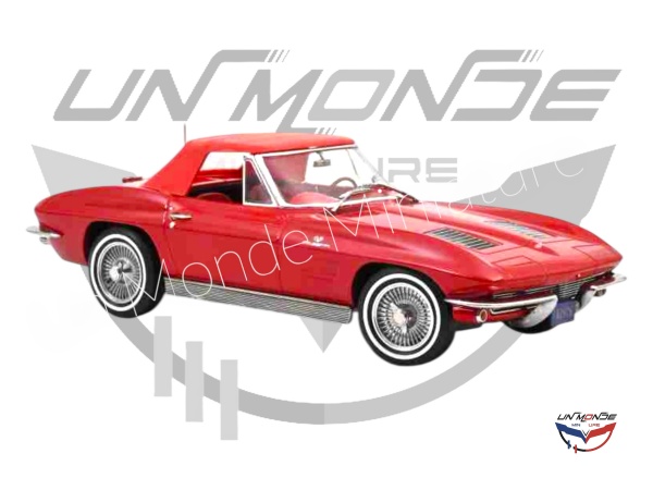 Chevrolet Corvette Sting Ray Cabriolet 1963 Riverside Red