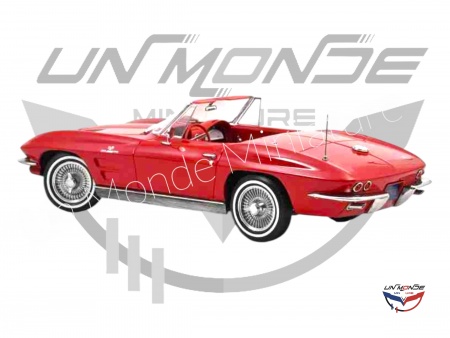 Chevrolet Corvette Sting Ray Cabriolet 1963 Riverside Red