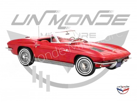 Chevrolet Corvette Sting Ray Cabriolet 1963 Riverside Red