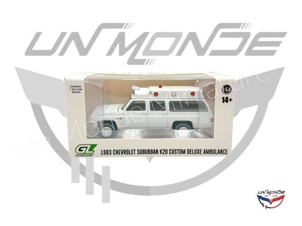 Chevrolet Suburban K20 1983 Custom Deluxe Ambulance