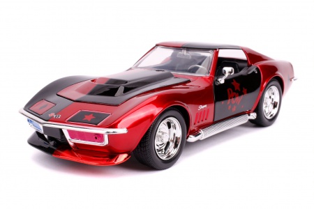 Chevy Corvette Stingray with Harley Quinn Figure