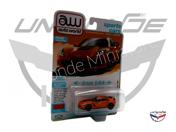 Chevy Corvette Z06 2019 Sebring Orange