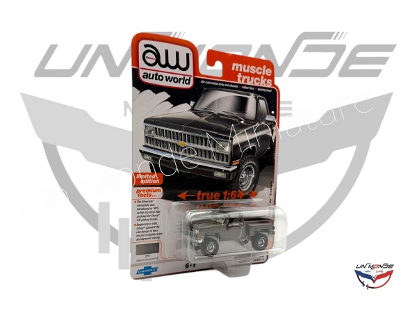 Chevy Silverado Stepside 1981 Medium Graystone Poly