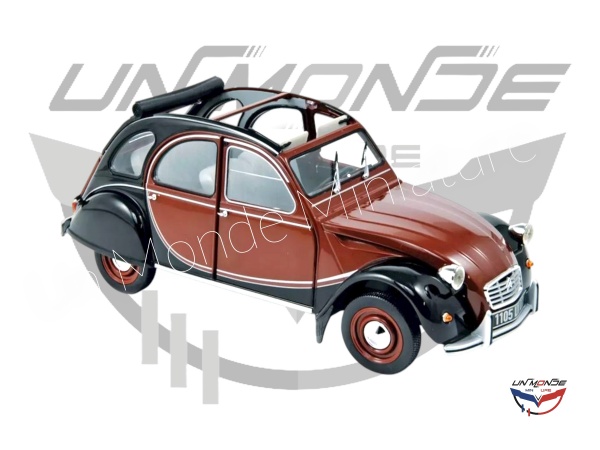 Citroen 2CV Charleston 1982 Delage Red and Black