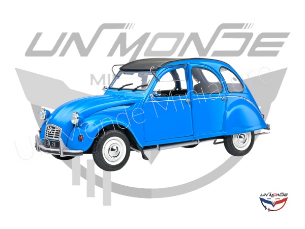 Citron 2CV6 Blue 1982