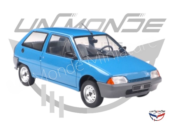 Citroen AX bleu 1986