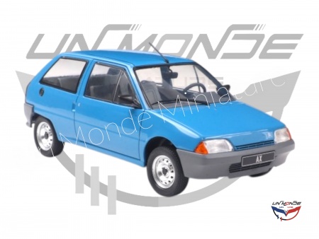 Citroen AX bleu 1986
