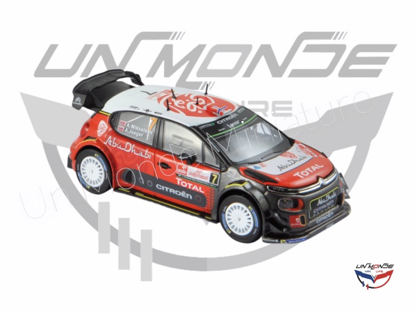 Citron C3 WRC N7 Pologne 2017 A.Mikkelsen / A.Jaeger