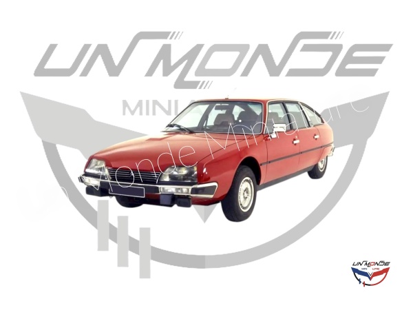 Citroen CX 2400 GTI 1977 Rouge Soleil