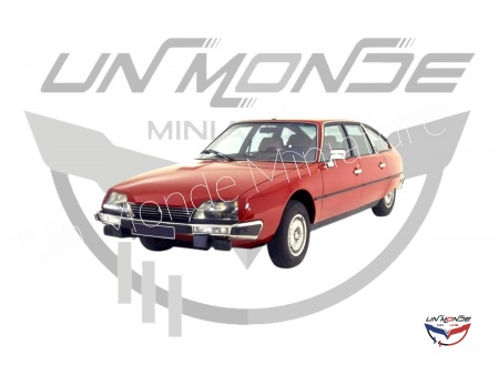 Citroen CX 2400 GTI 1977 Rouge Soleil