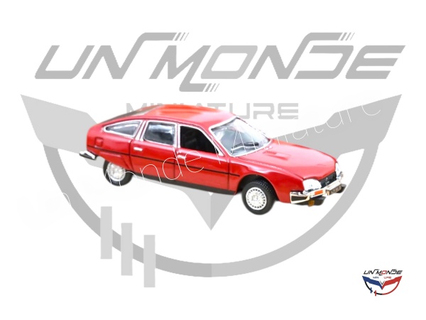 Citroen CX 2400 GTI 1977 Rouge Soleil