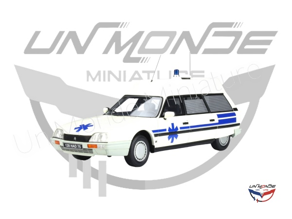Citroën CX Break Ambulance Quasar Heuliez White 1987