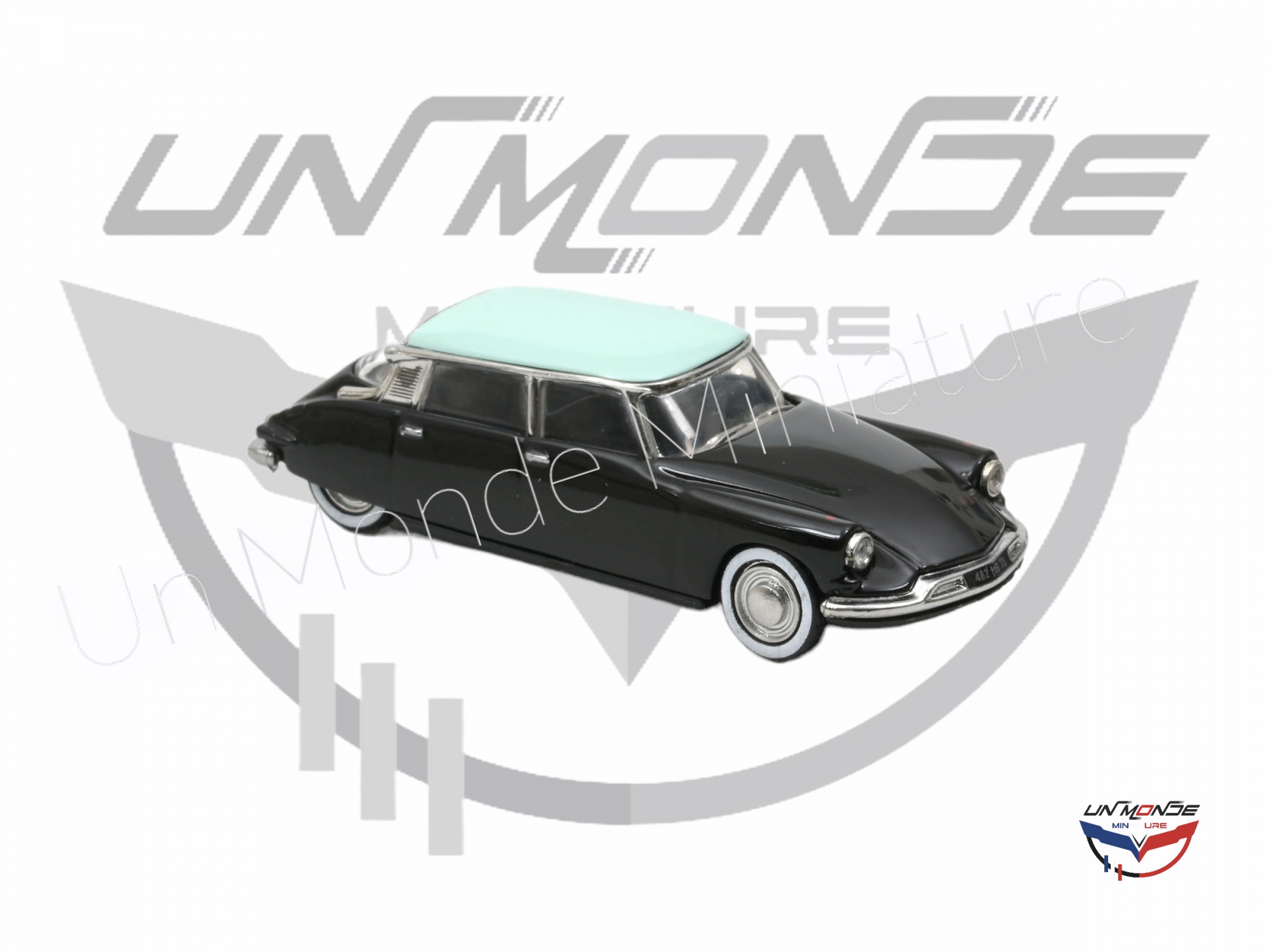 Voiture Miniature de Collection - NOREV 1/18 - CITROEN DS 19 +