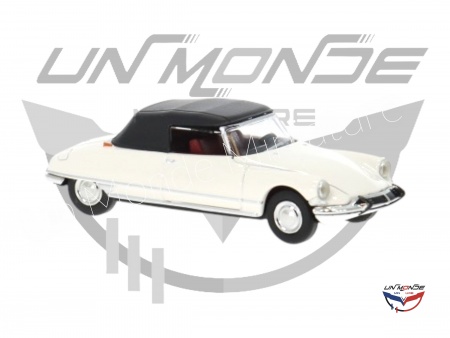 Citroen DS 19 Cabriolet Blanc