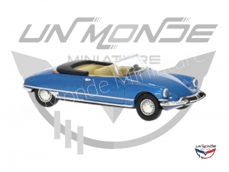 Citroen DS 19 Cabriolet Bleu