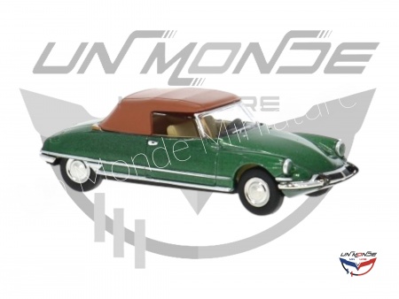 Citroen DS 19 Cabriolet Verte