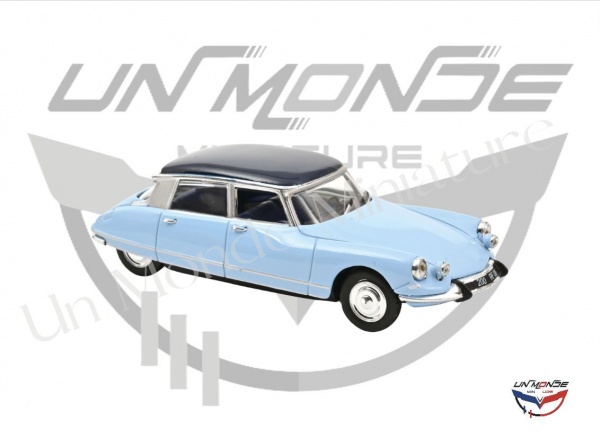 Citroen DS 21 Pallas 1967 Monte Carlo Blue & Orient