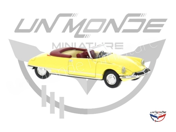 Citron DS Cabriolet Jaune