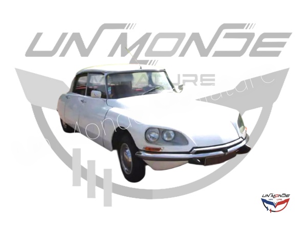 Citroen DS23 1972 Meije White
