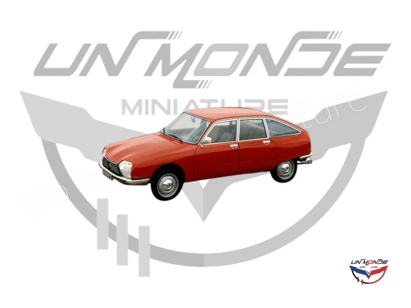 Citroen GS Pallas 1977 Rouge Soleil