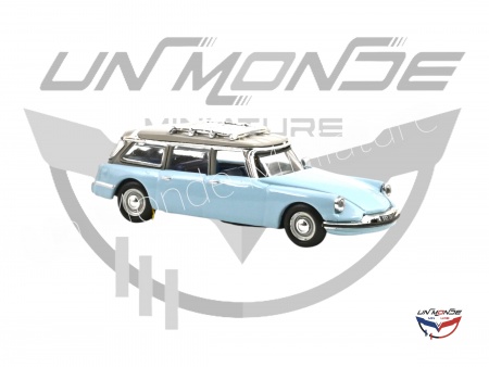 Citroën ID Break 1960 Bleu Monte-Carlo