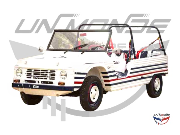 Citroen Mehari 2016 Blue White Red